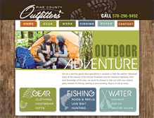 Tablet Screenshot of pikecountyoutfitters.net